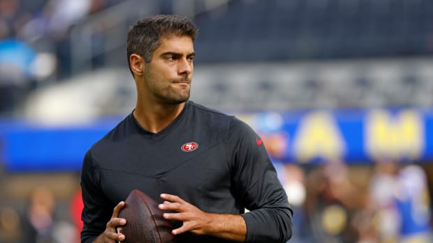 Jimmy Garoppolo volvió a entrenar con 49ers, ¿estará ante Dallas?